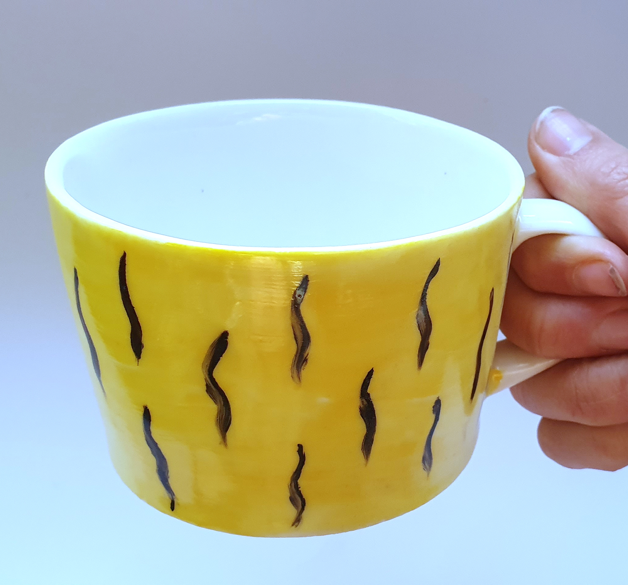 Tiger Cappuccino Cup